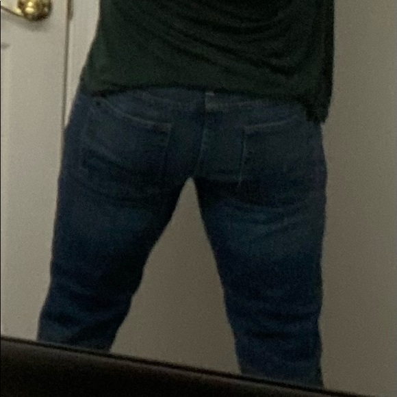 Mossimo Supply Co. Jeans, Blue, Slim Stretch Fit, Low Rise W30, L30 - Picture 4 of 5